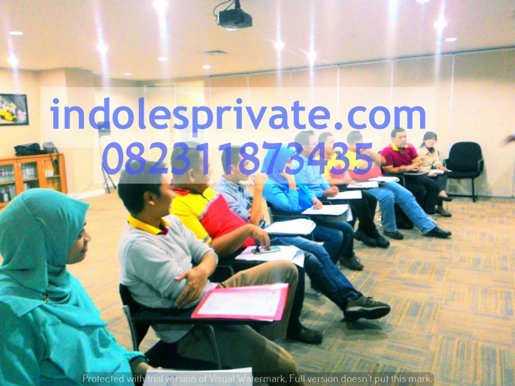 Les Privat Bahasa Inggris Untuk Karyawan Di Kranji