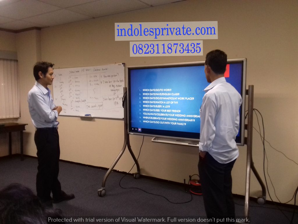 Les Privat Bahasa Inggris Untuk Karyawan Di Gunung Sahari 