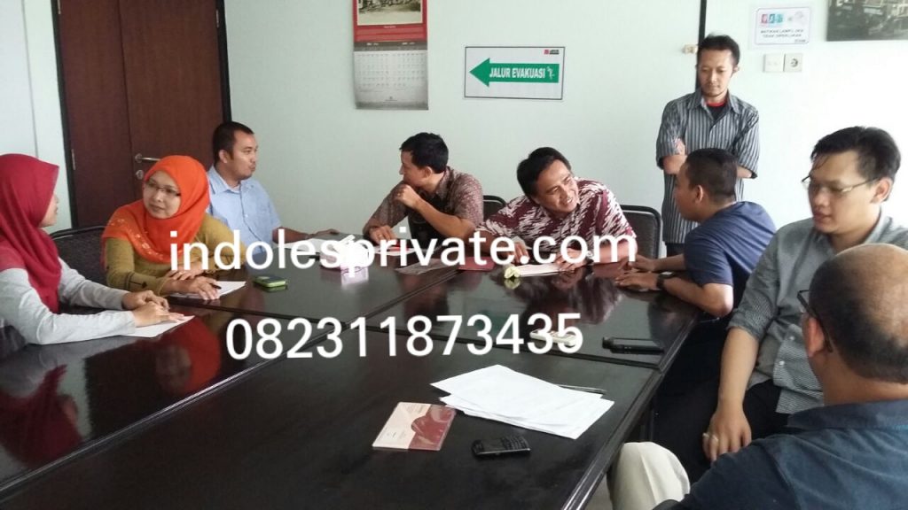 Les Privat Bahasa Inggris Untuk Karyawan Di Paseban 